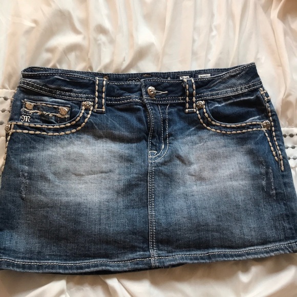 Miss Me Dresses & Skirts - Authentic Miss Me jean skirt